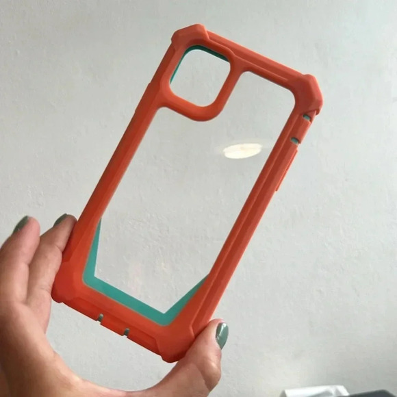 Shockproof Case for iPhone 11 – Coral & Teal Heavy Duty Cover (New!) - Picture 6 of 7